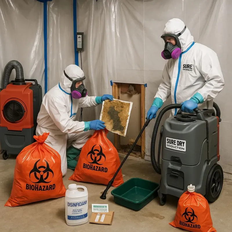 Contaminated Water Handling Protocols process in Adams County, MS